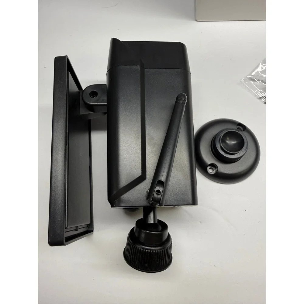 Hyper Tough 800-Lumen Solar Decoy Security Camera Black FSI 80-8566-800